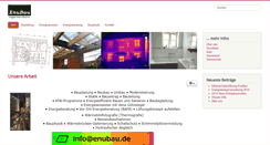 Desktop Screenshot of enubau.de